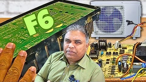 Inverter AC F6 Error Fixed! Secret PCB Fault Uncovered!