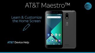 Learn how to Customize the Home Screen on the AT&T Maestro | AT&T Wireless screenshot 3