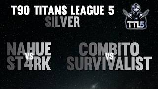 NAHUE vs ST4RK || COMBITO vs SURVIVALIST - GRUPOS - TTL5 | AOE 2 DE