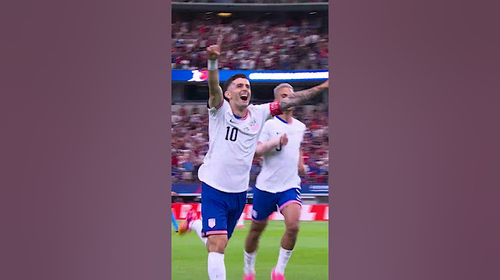 Christian Pulisic Scores USA's FIRST GOAL of Copa América 2024! 🇺🇸 #soccer #copa #usa