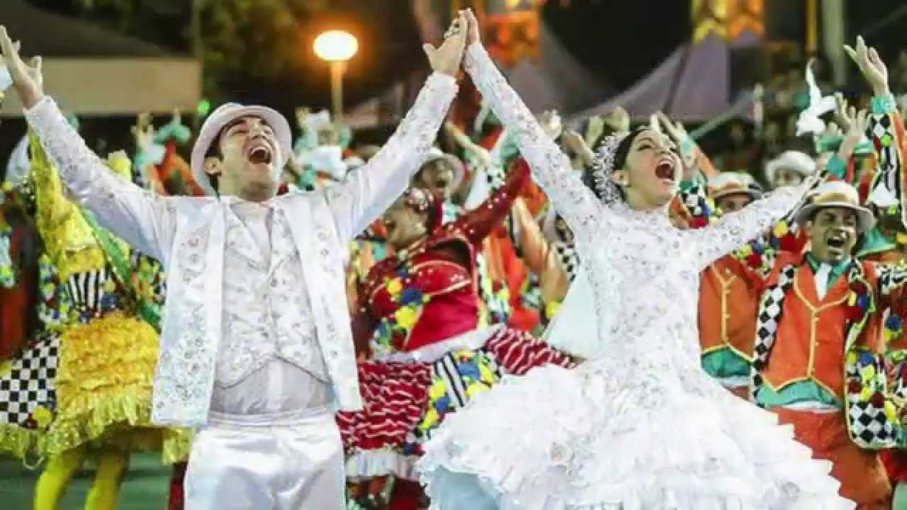 Quadrilhas Juninas Pernambuco NOIVOS 2015 YouTube