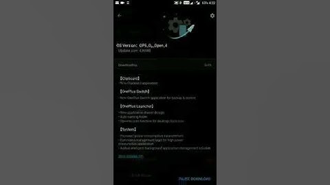 One plus 5 recieves new SYSTEM UPDATE