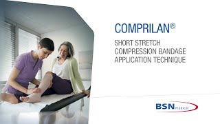 Comprilan Short Stretch Compression Bandage Application Technique