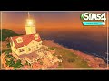 Tiny Lighthouse [No CC] - Sims 4 Speed Build- Cottagecore Collab