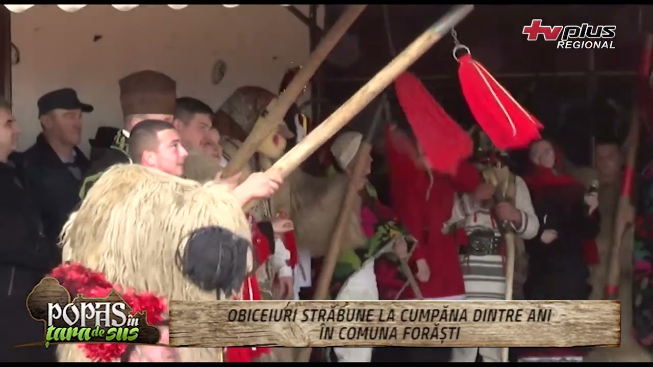23 01 04 Popas in Tara de Sus   OBICEIURI STRABUNE LA CUMPANA DINTRE ANI IN COMUNA FORASTI