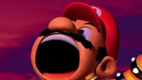 I charted mario screaming (EXTRA LOUD)