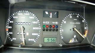VW Passat 32B 20V Turbo 5 Zyliner Sound Acceleration 0-270