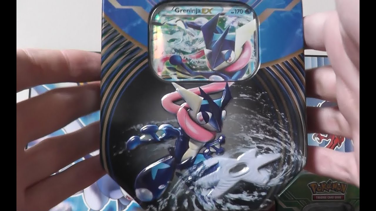 Pokemon Greninja EX Tin Opening Epic Pull