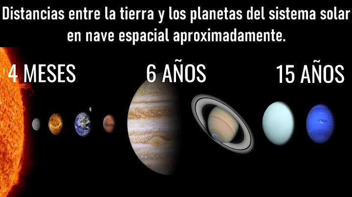¿Cuánto tiempo tardaría una nave en llegar a los planetas del sistema solar?