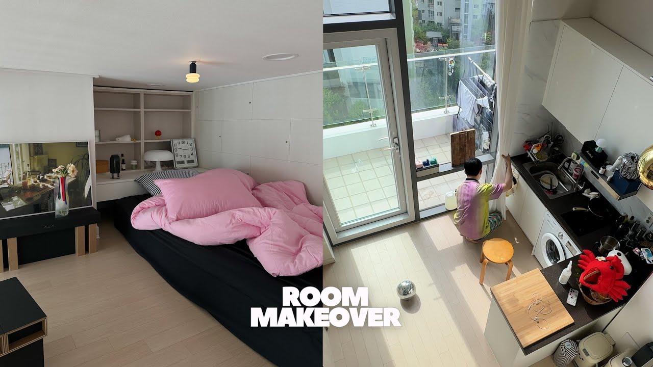 SUB) 복층 오피스텔 집꾸미기 브이로그 + 1인 가구 인테리어ㅣROOM MAKEOVER VLOG