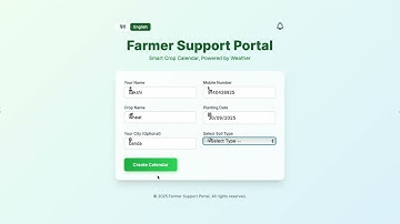 Ai based farmer query support and advisory system