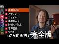 【保存版】SONY a7Ⅴ 動画設定完全攻略!