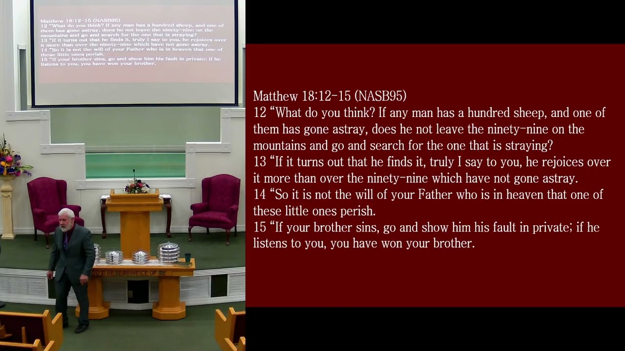 02 01 2026 Sunday Morning Class - Letters in Red