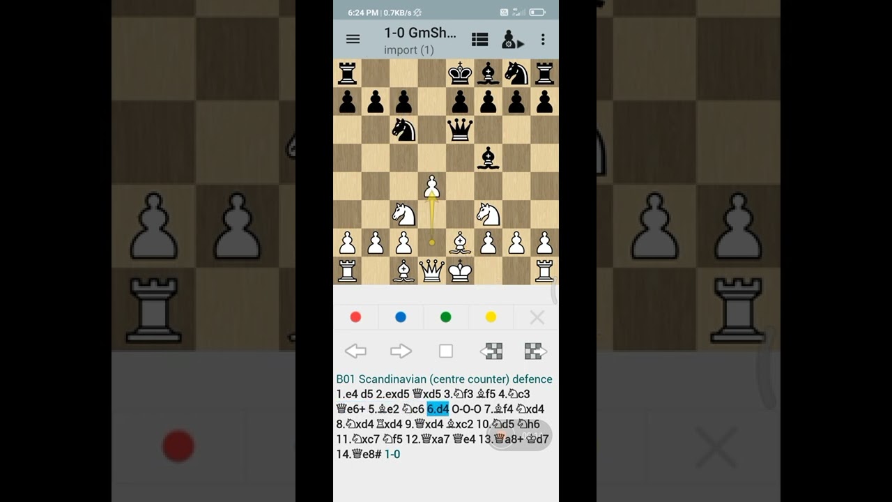 queen mate!through chess pgn master