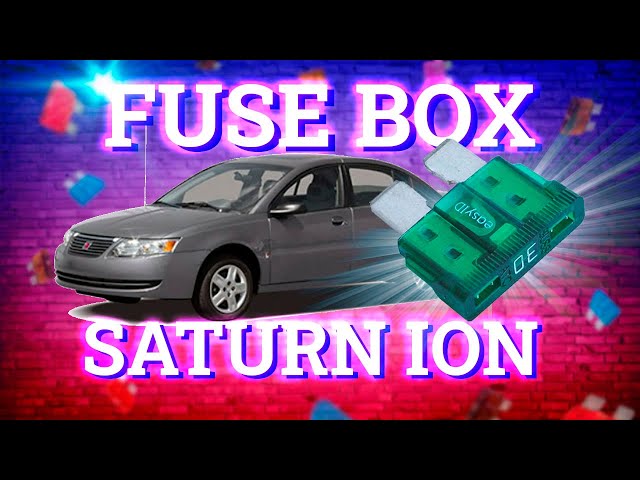 2004 saturn ion cigarette lighter fuse Box - Fuse Box Info | Location Fuse Box Diagram Saturn Vue