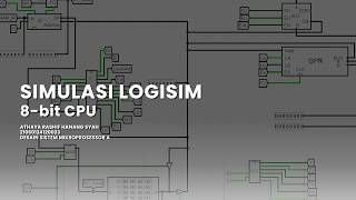 [DSM] Alur Kerja Simulasi 8-bit CPU dengan menggunakan Logisim