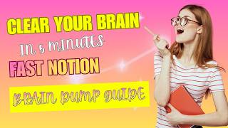 How to Create a 5-Minute Brain Dump Template in Notion (Step-by-Step)