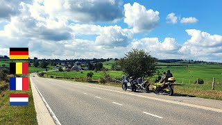 Germany, Belgium, France, Netherlands on the BMW R1200GS in 1 DAY - Trip to Eifel