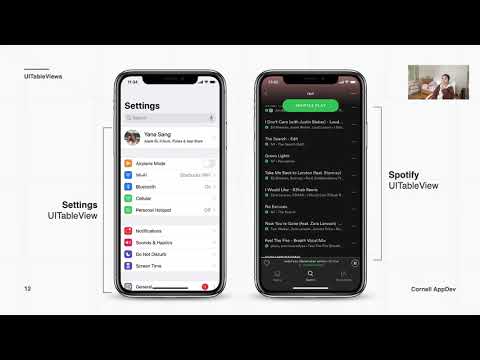 Intro to iOS Development: Lecture 4 - Table Views - YouTube