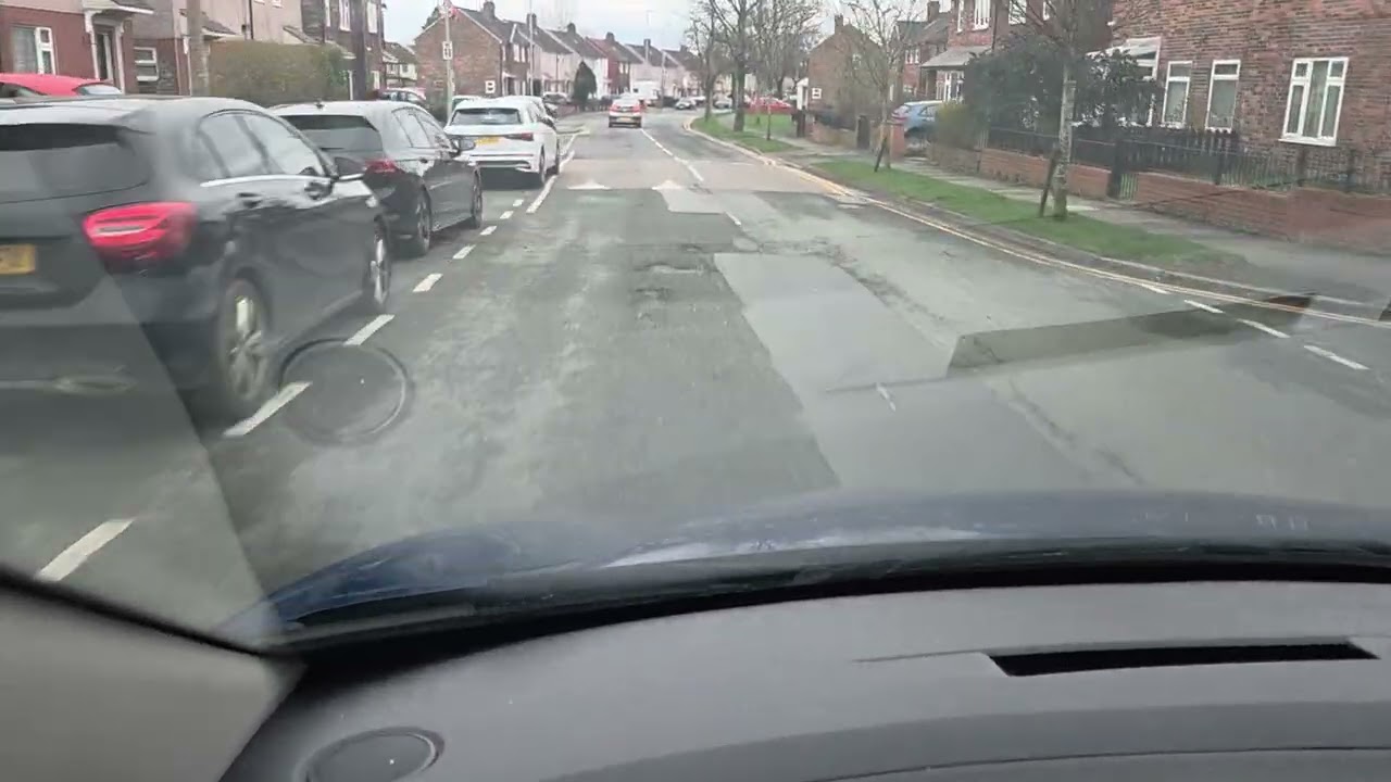 Elm road hundreds of potholes 