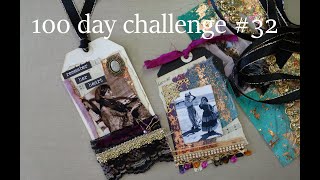 #32 Boho journal tags
