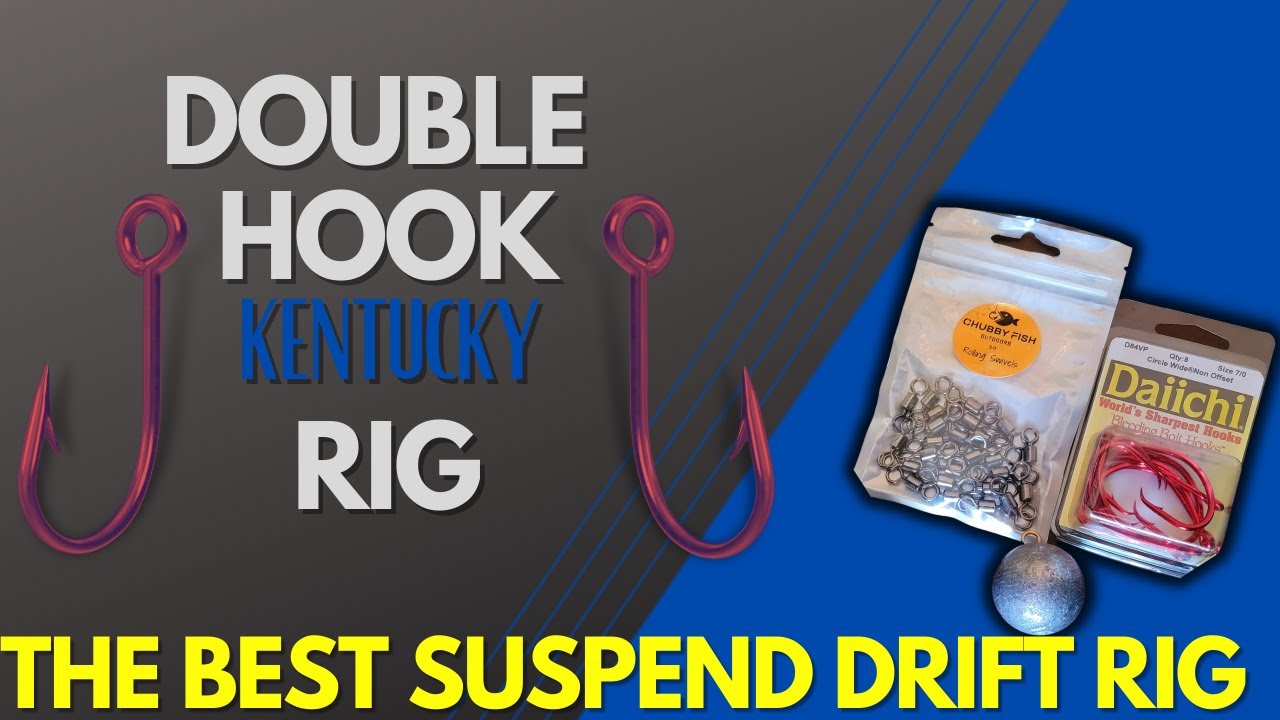 How to tie a Kentucky double hook rig for catfish and the best rig