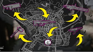 GTA 5  All Secret & Rare Weapon Locations in Offline (PC,PS3,PS4,PS5,XBOX)