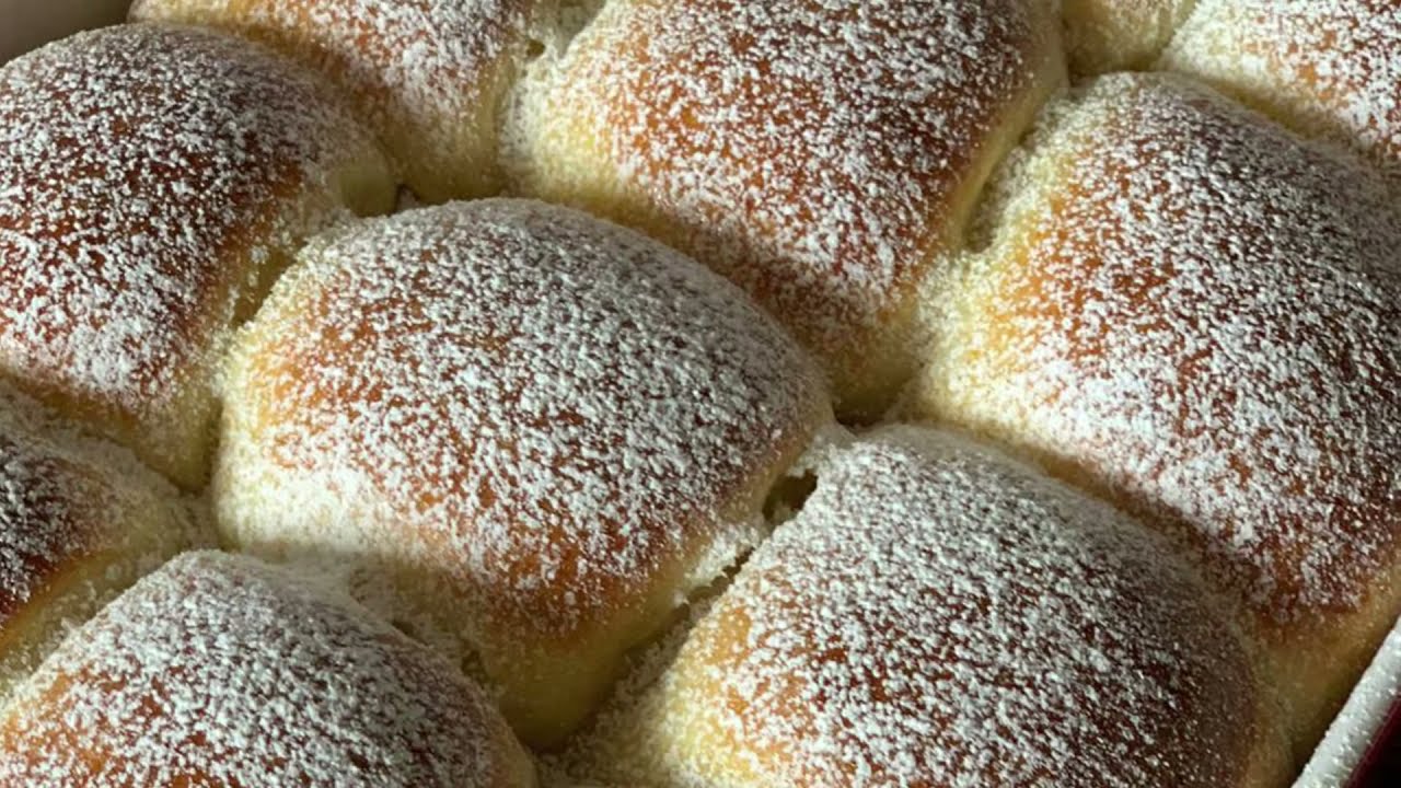 Puf puf çörekler🍀 ister reçelli, ister çikolatalı😋