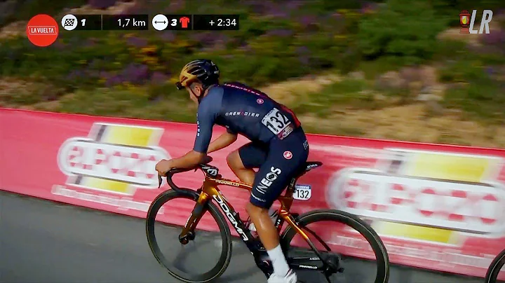 Richard Carapaz CRACKS on Picn Blanco | Vuelta a E...