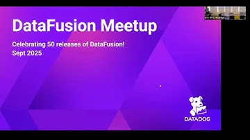 Apache DataFusion September 2025 NYC Meetup