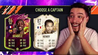 BENZILE LEGENDARE ALE BARCELONEI LA DRAFT CU THIERRY HENRY ICON  FIFA 22 ROMANIA 