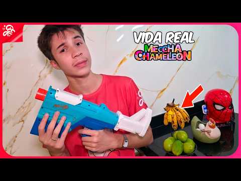 MECCHA CHAMELEON NA VIDA REAL *ficou muito engraçado