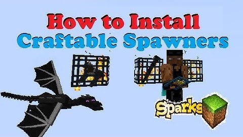 (How to Install) ►Craftable Spawners◄ 1.5.2