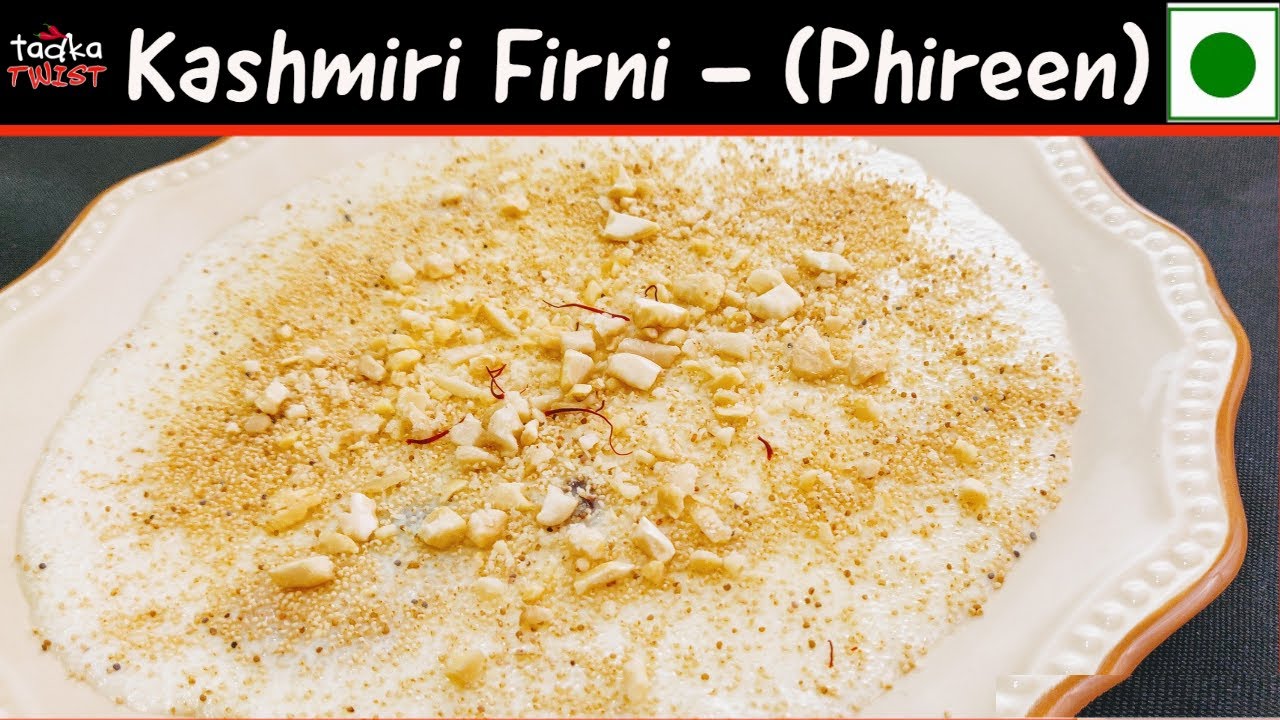 Kashmiri Firni  |  Phirni | Semolina Pudding | By KTT | Kashmiri Tadka Twist