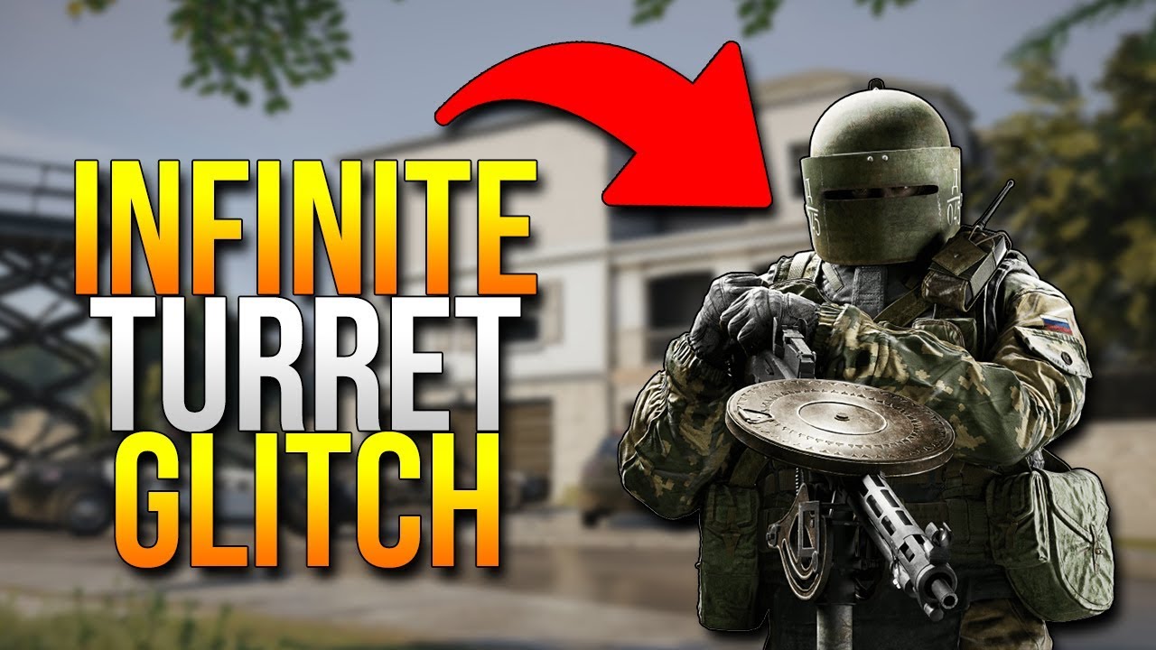 NEW INFINITE Tachanka Turret Glitch!! - Rainbow Six Siege