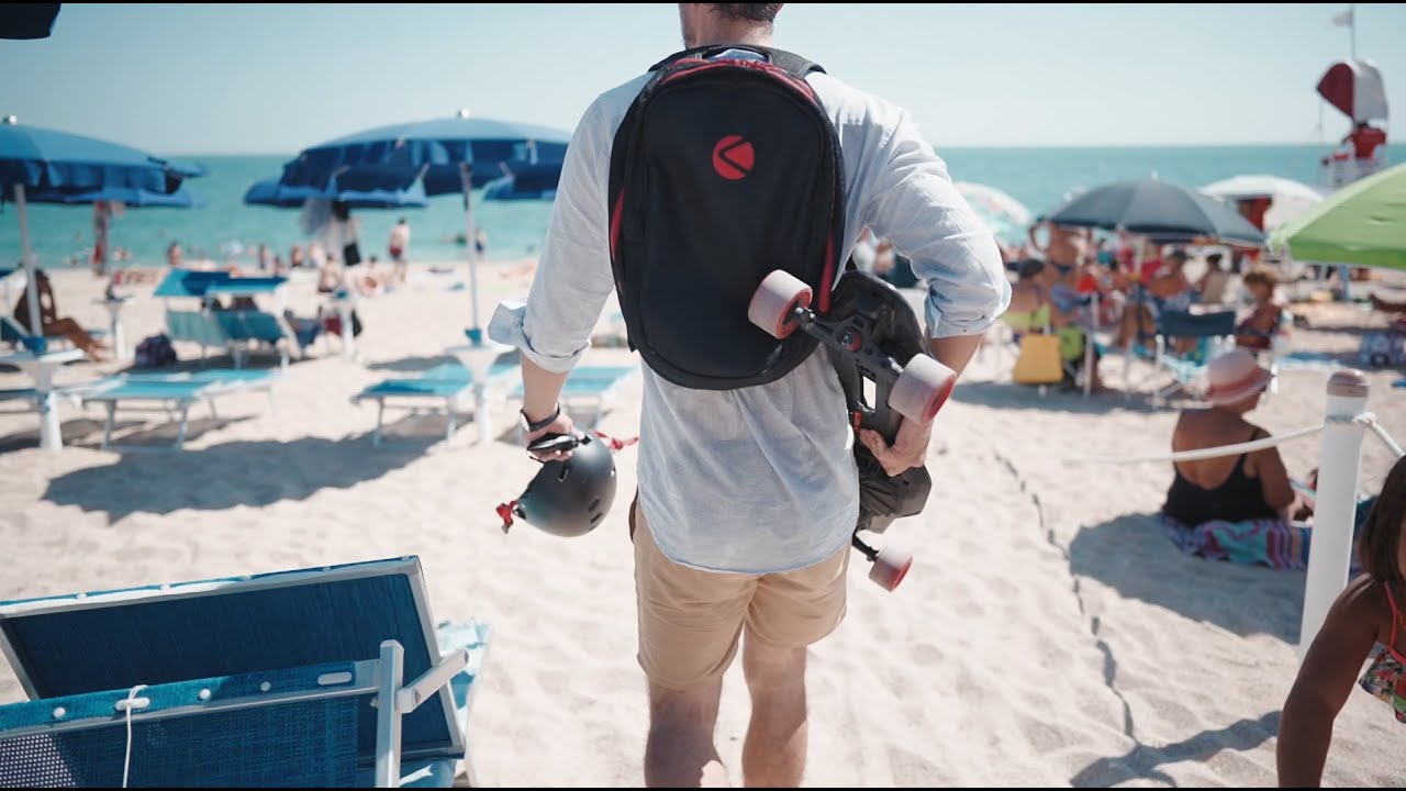 Linky - the best travelling electric longboard