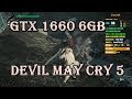 Devil May Cry 5 | GTX 1660 + Ryzen 2600 | 2K gameplay 1080p | Tech MK