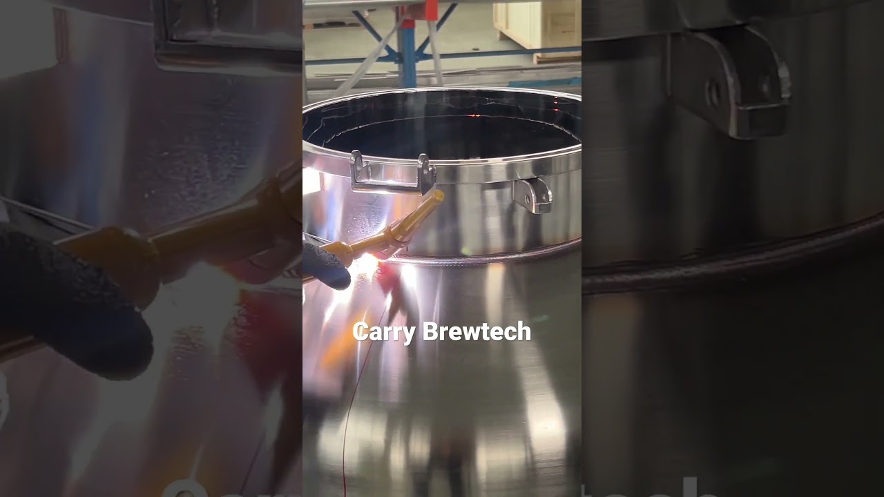 Carry Brewtech • production venue TIG Welding fermenter