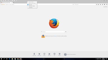 How to Hide Menu Bar In Firefox