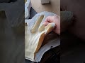 Latex monster hands ASMR #rubbermask #horror#asmr #latex #sculpturepainting #horrorart #halloween