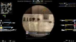 CS GO Scout Wall Bang Double Kill