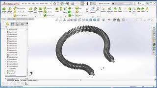 SOLIDWORKS  Complex Curve Driven Pattern