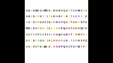 Synesthesia: Grapheme-Color