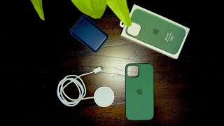 Apple iPhone 15 Silicone Case Unboxing and Review | Green screenshot 5
