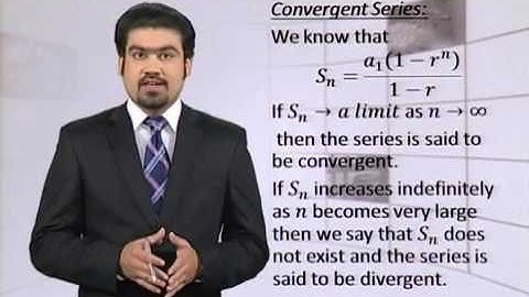 Math - Fsc Part 1 Chapter 6 Infinite Geometric Series  - Math