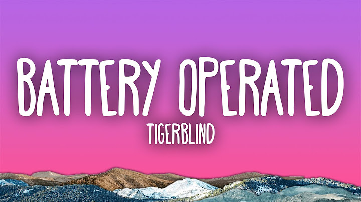 TigerBlind – BATTERY OPERATED