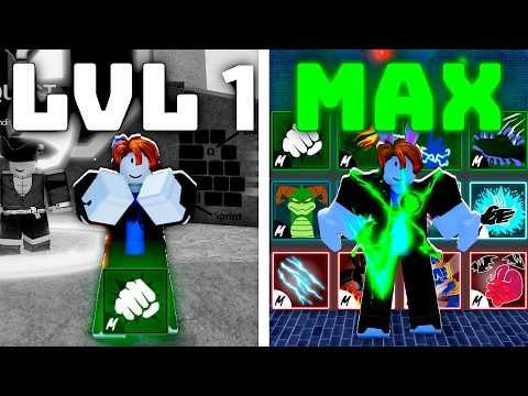 NOOB to MAX LEVEL Collecting and Upgrading Every Fighting Style in Blox Fruits!👊