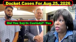 Full Judge Boyd's Criminal Docket From August 25th, 2026 - Vikky's Court Watch News