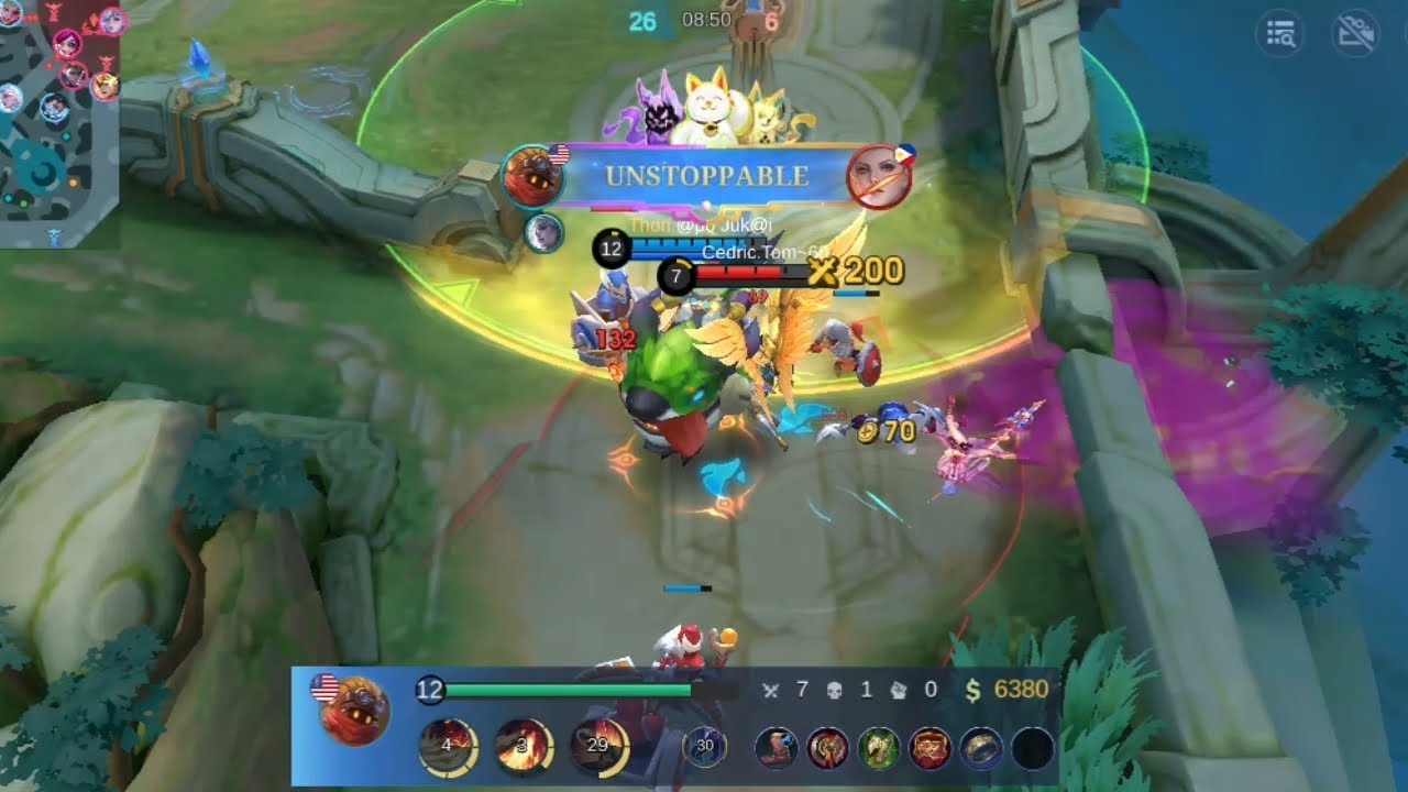 Mobile Legends Baratstein Jungler Gameplay 🫰