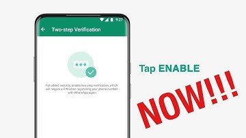 WHY IS whatsapp two step-verification important?🔑🔓#twostepverification